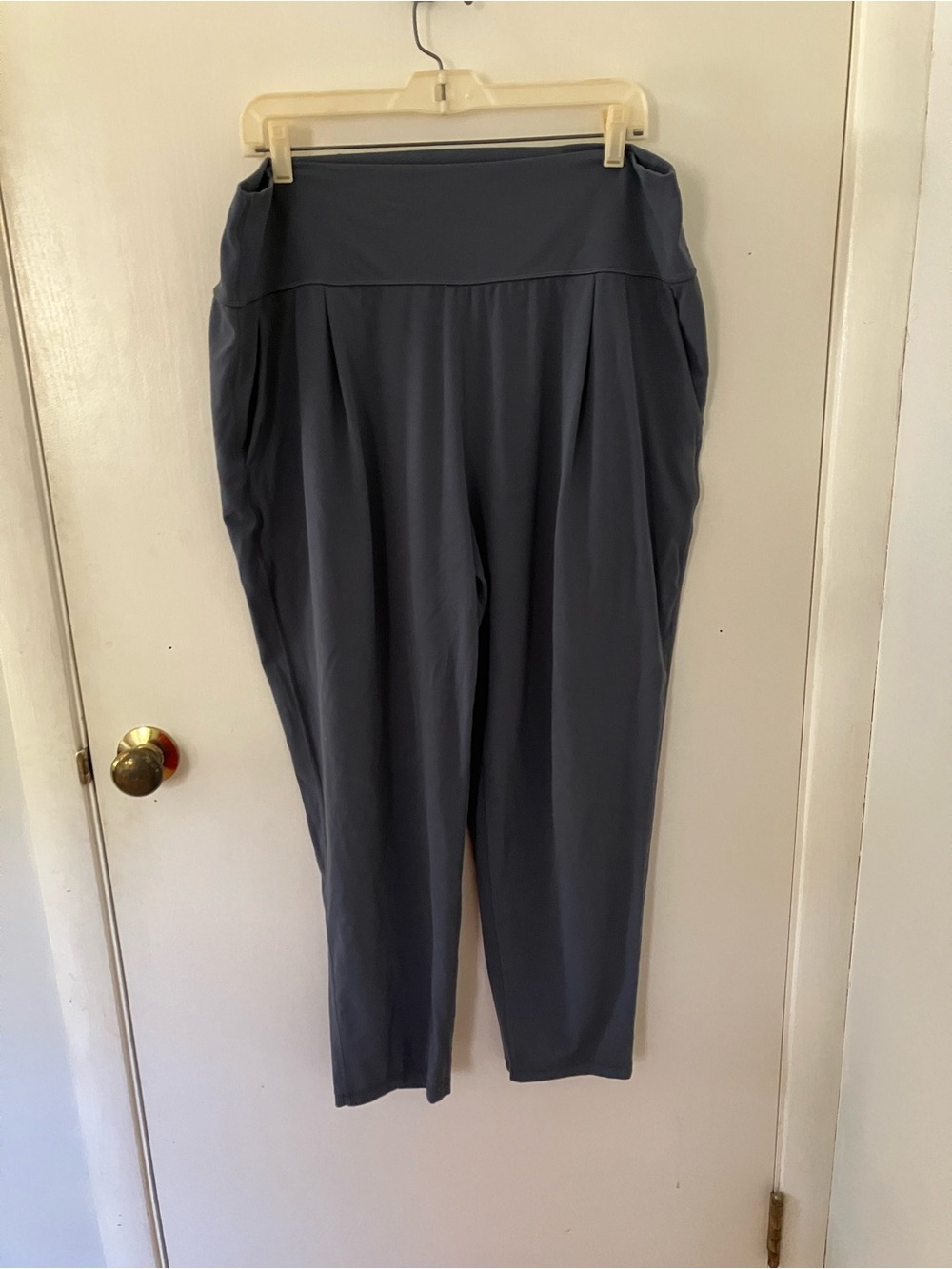 Athleta Elation Pants XL in Gray Blue